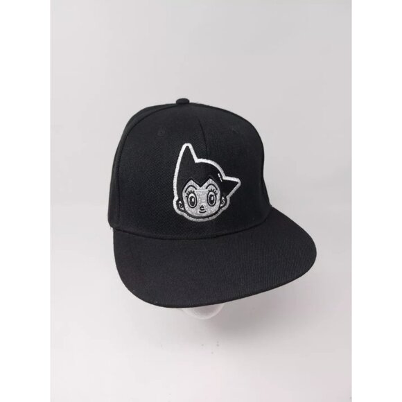 Pre-owned Black Astro Boy Loot Crate Anime Snapback Hat Adjustable - Picture 2 of 7